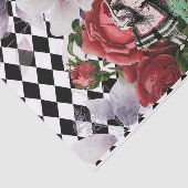 Alice in Wonderland - Ontvlechtingkoningin Tissuepapier (Detail)