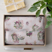 Alice in Wonderland Ontwerpen  Roze Tissuepapier (Geschenk)