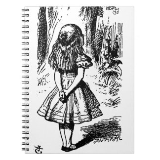 Alice in Wonderland - oorspronkelijke illustratie Notitieboek