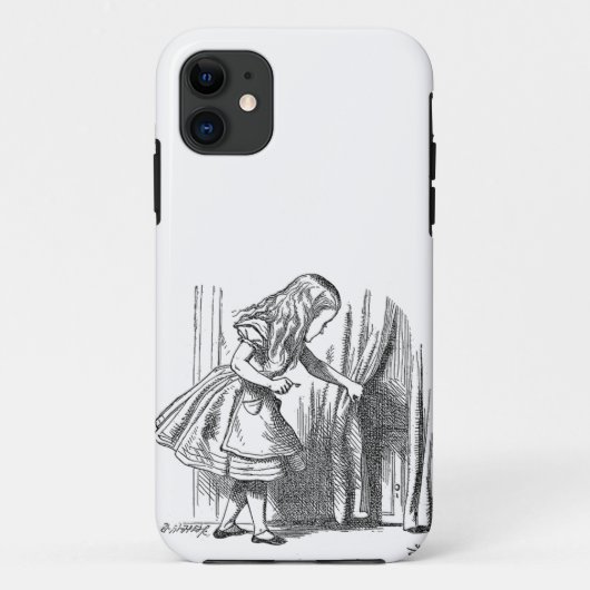 Alice in Wonderland op zoek naar de deur Case-Mate iPhone Case (Achterkant)