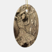 Alice in Wonderland Ornament (Rechts)