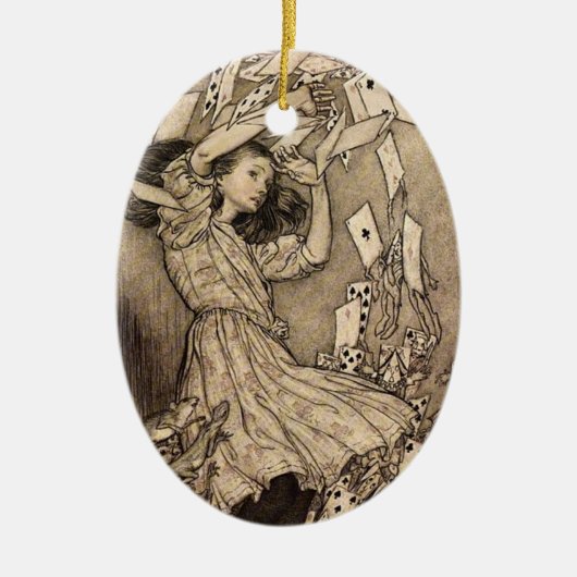 Alice in Wonderland Ornament (Voorkant)