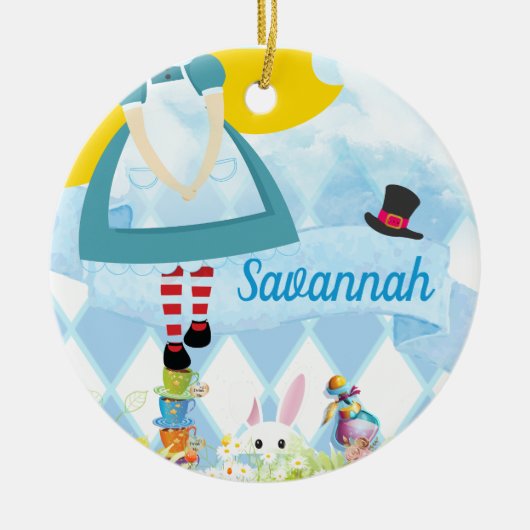 Alice in Wonderland Ornament (Voorkant)