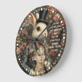 Alice in Wonderland Oude Witte Konijn Grote Klok (Hoek)