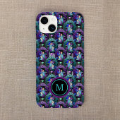 Alice in Wonderland Paarse Blauwgroen koningin van Case-Mate iPhone Case