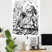  Alice in Wonderland Pack met kaarten Poster (Thuiskantoor)