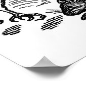  Alice in Wonderland Pack met kaarten Poster (Hoek)