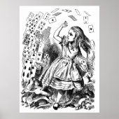 Alice in Wonderland Pack met kaarten Poster (Voorkant)