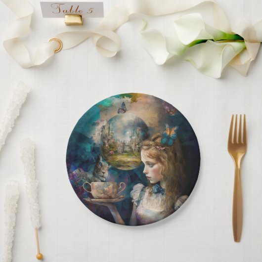 Alice in Wonderland Paper Bord (Huwelijk)