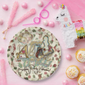 Alice in Wonderland Paper Bord (Feest)