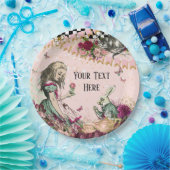 Alice in Wonderland Paper Borden Papieren Bordje (Feest)
