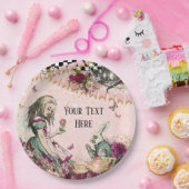 Alice in Wonderland Paper Borden Papieren Bordje (Feest)