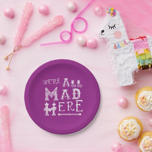 Alice in Wonderland papier Bord waren allemaal boo (Feest)