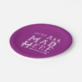 Alice in Wonderland papier Bord waren allemaal boo (Gekanteld)