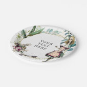 Alice in Wonderland Papieren Bordje (Gekanteld)