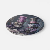 Alice in Wonderland Papieren Bordje (Gekanteld)