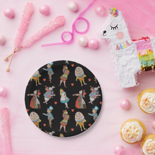 Alice in Wonderland Papieren Bordje (Feest)