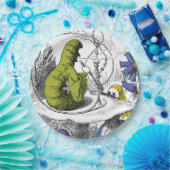 Alice in Wonderland Papieren Bordje (Feest)