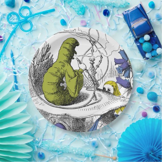 Alice in Wonderland Papieren Bordje (Feest)