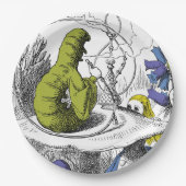 Alice in Wonderland Papieren Bordje (Voorkant)