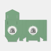 Alice in Wonderland Party - Alice en de Kitten Bedankdoosjes (Uitgevouwen)