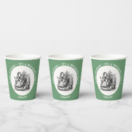 Alice in Wonderland Party - Alice en de Kitten Papieren Bekers