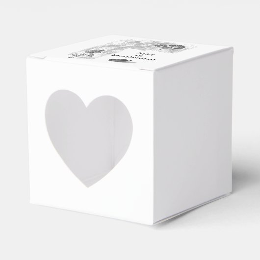 Alice in Wonderland Party Favorieten Dozen Bedankdoosjes (Voorkant Zijde)