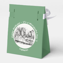 Alice in Wonderland Party - Mad Hatter's Tea Party Bedankdoosjes