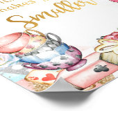 Alice in Wonderland Party Sign, Geschenken Tafelte Poster (Hoek)