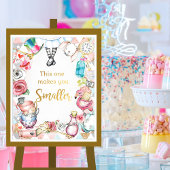 Alice in Wonderland Party Sign, Geschenken Tafelte Poster