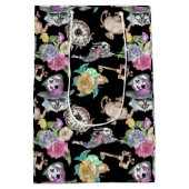 Alice in Wonderland Party Supplies Wrapping Paper Medium Cadeauzakje (Achterkant)