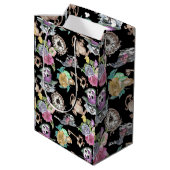 Alice in Wonderland Party Supplies Wrapping Paper Medium Cadeauzakje (Achterkant Gekanteld)