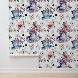 Alice in Wonderland Patroon Behang