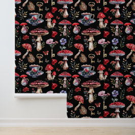 Alice in Wonderland Patroon Behang