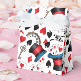 Alice in Wonderland Patroon Favoriete Box Bedankdoosjes