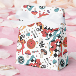 Alice in Wonderland Patroon Favoriete Box Bedankdoosjes