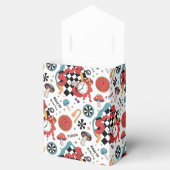 Alice in Wonderland Patroon Favoriete Box Bedankdoosjes (Geopend)
