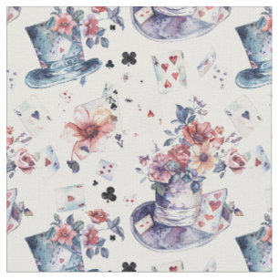Alice in Wonderland Patroon Stof