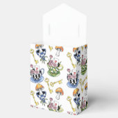 Alice in Wonderland Pattern Bedankdoosjes (Geopend)