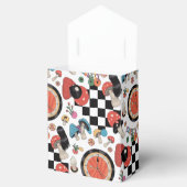 Alice in Wonderland Pattern Bedankdoosjes (Geopend)