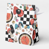 Alice in Wonderland Pattern Bedankdoosjes (Achterkant)