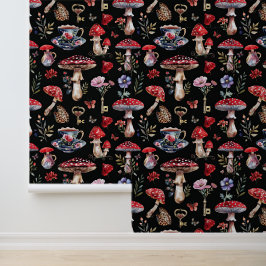 Alice in Wonderland Pattern Behang