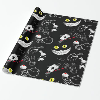 Alice in Wonderland Pattern Cadeaupapier