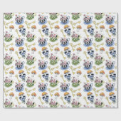 Alice in Wonderland Pattern Cadeaupapier (Vlak)