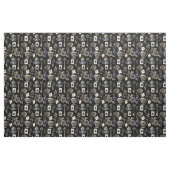 Alice in Wonderland Pattern Fabric Stof (Fat Quarter)