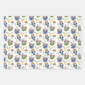 Alice in Wonderland Pattern Inpakpapier Vel (Voorkant 3)