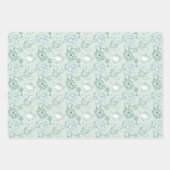 Alice in Wonderland Pattern Inpakpapier Vel (Voorkant 3)