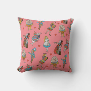 Alice in Wonderland Pattern Kussen