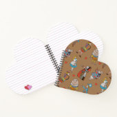 Alice in Wonderland Pattern Notitieboek (Binnen)