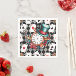Alice in Wonderland Pattern Servet